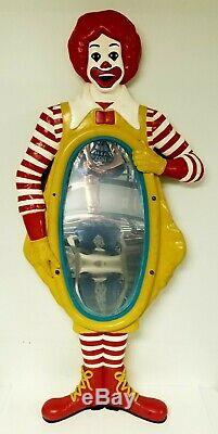 RONALD MCDONALD STATUE Vintage 6' Life-Size Advertising Store Display Sign 1980s