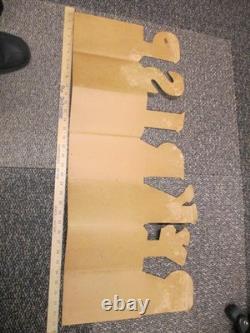 RY-KRISP 1930s Ralston rye cookie cracker cereal box general store display sign