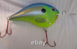 Rapala Large Holds World Record Fishing Neon Lure Store Display Sign 25 Long