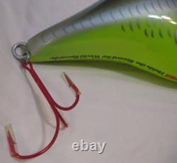 Rapala Large Holds World Record Fishing Neon Lure Store Display Sign 25 Long