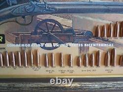 Rare 1976 Speer Ammunition Store Display Bullet Chart United States Bicentennial