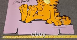 Rare 1987 Garfield Advertising Book Store Display Header, Swallows His Pride