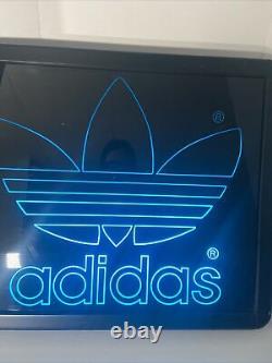 Rare Adidas Light Up Store Advertising Display Sign