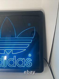 Rare Adidas Light Up Store Advertising Display Sign