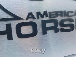 Rare American Ironhorse Store Display Sign Motorcycle