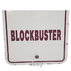 Rare BLOCKBUSTER Video Store Sign Reserved for Parking Genuine Vintage Original