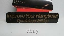 Rare Dominique Wilkins Improve Your Hangtime NBA Brooks Shoe Store Display Sign
