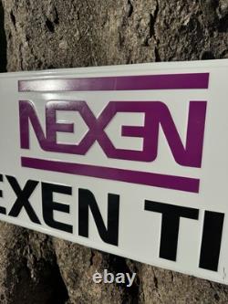 Rare Early 2000s NEXEN tire Store Display Sign Drift Car Sponsor Off-road