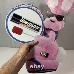 Rare Energizer Bunny, 24, Double Sided, Cut Out, New Hanging Sign, Cardboard