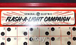 Rare General Electric STORE DISPLAY FLASHLIGHT CAMPAIGN 60 CHANCES TO WIN