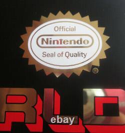 Rare NOS WORLD OF NINTENDO Store Display Sign 15 x 6.75