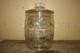 Rare Original 1930's Planters Peanuts Glass Store Display Nuts Candy Jar Sign