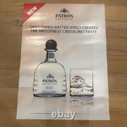 Rare Patrón Store Display Poster 4ftx3ft HUGE Rigid Sign RETIRED Bar Sign