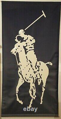 Rare! Polo Ralph Lauren Classic Pony Large Store Vinyl Display Banner