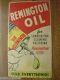 Rare Remington Dupont Oil Poster Store Display Window Display
