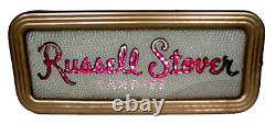 Rare Russell Stover Candies Color Changing Motion Lighted Store Display Sign