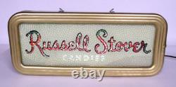Rare Russell Stover Candies Color Changing Motion Lighted Store Display Sign