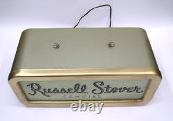 Rare Russell Stover Candies Color Changing Motion Lighted Store Display Sign