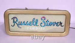 Rare Russell Stover Candies Color Changing Motion Lighted Store Display Sign