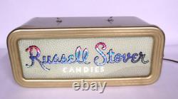 Rare Russell Stover Candies Color Changing Motion Lighted Store Display Sign