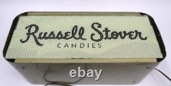 Rare Russell Stover Candies Color Changing Motion Lighted Store Display Sign