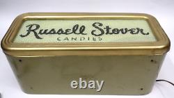 Rare Russell Stover Candies Color Changing Motion Lighted Store Display Sign
