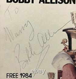 Rare SIGNED 1983 MILLER High Life BOBBY ALLISON Nascar Champion STORE DISPLAY