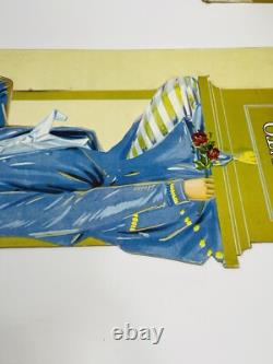 Rare Set Antique Vtg Pluto Water Lithograph Cardboard Signs Store Displays 25