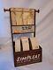 Rare SimPleat Pleater Tape Sewing General Store Display Sign Curtains Draperiers