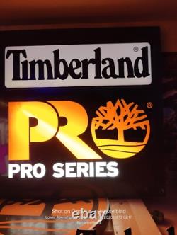 Rare Timberland Store Sign-Lights Up With Switch