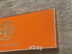 Rare Tory Burch Store Display Sign 32 X 12 X 3 Box