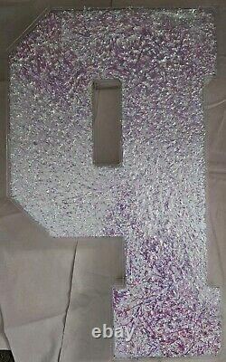 Rare Victoria's Secret PINK P Store Display Prop SIGN. Cracked Corners