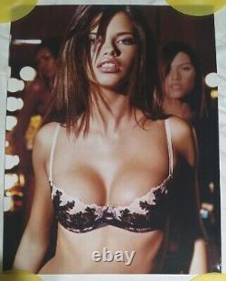 Rare Victoria's Secret Store Poster Featuring Adriana Lima 37 X 32
