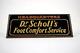 Rare Vintage 1930's Dr. Scholl's Foot Comfort Service Store Display Sign