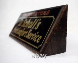 Rare Vintage 1930's Dr. Scholl's Foot Comfort Service Store Display Sign