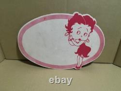 Rare Vintage 1930s 1940s BETTY BOOP STORE DISPLAY ADVERTISING SIGN Max Fleischer