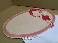 Rare Vintage 1930s 1940s BETTY BOOP STORE DISPLAY ADVERTISING SIGN Max Fleischer