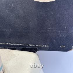 Rare Vintage 1950's Alka-Seltzer Single Dose Dispenser Grinder Original Sign