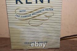 Rare Vintage 1960's Kent Cigarettes Tobacco 12 Lighted Store Display Sign WORKS