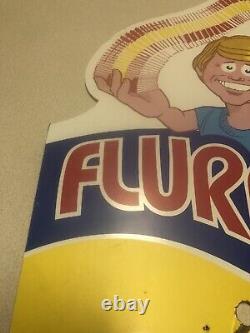 Rare! Vintage 1981 FLURRY FUN Slinky Type Advertising Sign Concept Engineering