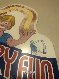 Rare! Vintage 1981 FLURRY FUN Slinky Type Advertising Sign Concept Engineering