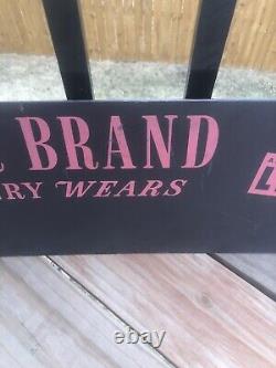 Rare! Vintage BEAR BRAND Hosiery Wears Country Store Advertising Display Sign