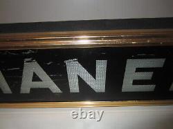 Rare Vintage CHANEL Store Display Light Up Sign 1950s