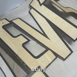 Rare Vintage Levi's Big E Advertising Display Sign Card Ephemera Ad 60s 70s