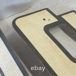 Rare Vintage Levi's Big E Advertising Display Sign Card Ephemera Ad 60s 70s