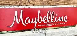 Rare Vintage Maybelline Eye Fashion Cosmetics Store Advertising Display Sign MCM