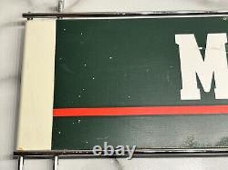 Rare Vintage Mitchell Reels Rod Metal Store Display Sign Stand Pegboard