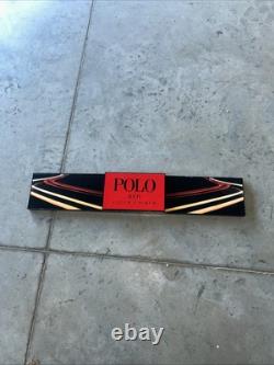Rare Vintage Polo Red Ralph Lauren Store Display Sign 7 x 40 Adjustable