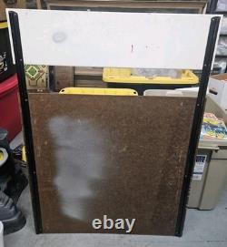 Rare Vintage Ray-O-Vac Batteries Metal Sign Store Display Wood Rack