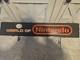 Rare Vintage World Of Nintendo Store Display Sign In VG Condition Double Sided